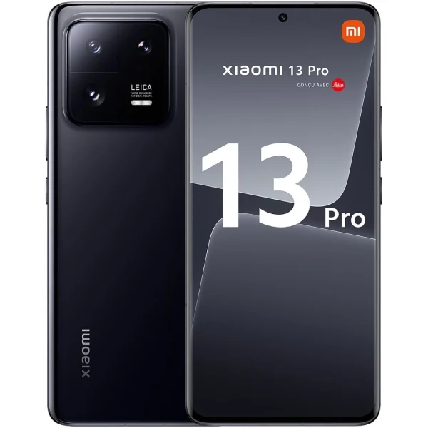 Смартфон Xiaomi 13 Pro, Dual SIM, 512GB, 12GB RAM, 5G, Ceramic Black