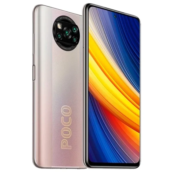Смартфон Xiaomi Poco X3 Pro, Dual SIM, 128GB, 6GB RAM, 4G, Metal Bronze