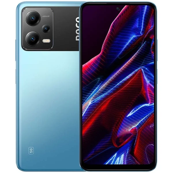 Смартфон Xiaomi Poco X5, Dual SIM, 128GB, 6GB RAM, 5G, Blue