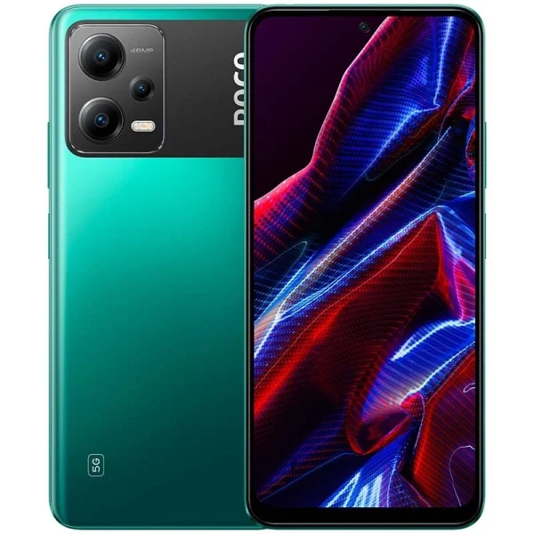Смартфон Xiaomi Poco X5, Dual SIM, 256GB, 8GB RAM, 5G, Green