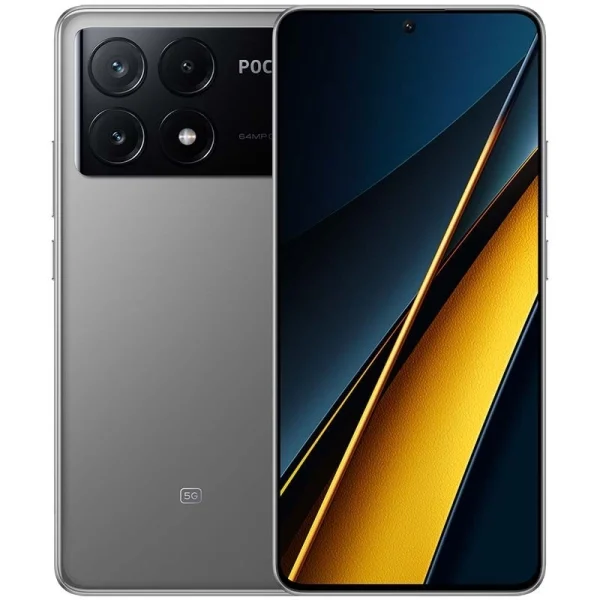 Смартфон Xiaomi Poco X6 Pro, Dual SIM, 256GB, 8GB RAM, 5G, Grey
