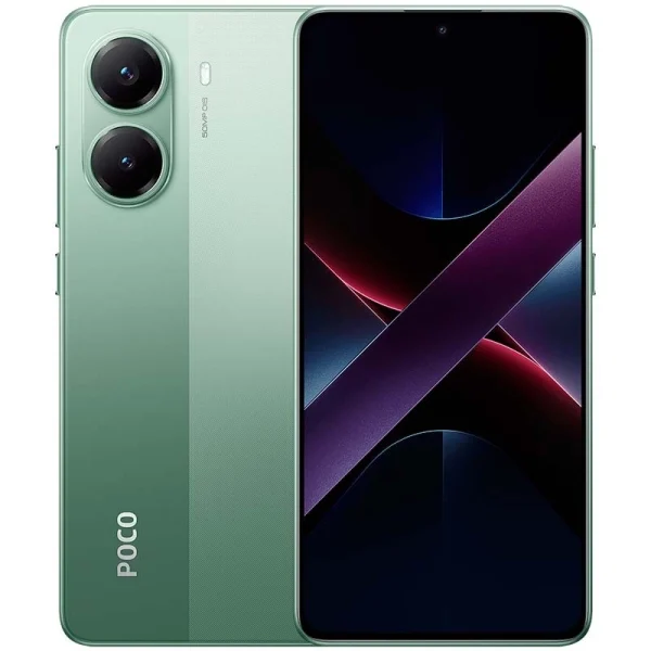 Смартфон Xiaomi Poco X7 Pro, Dual Sim, 512GB, 12GB RAM, 5G, Green