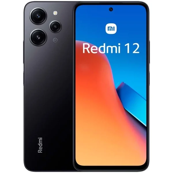 Смартфон Xiaomi Redmi 12, Dual SIM, 256GB, 8GB RAM, 4G, Midnight Black