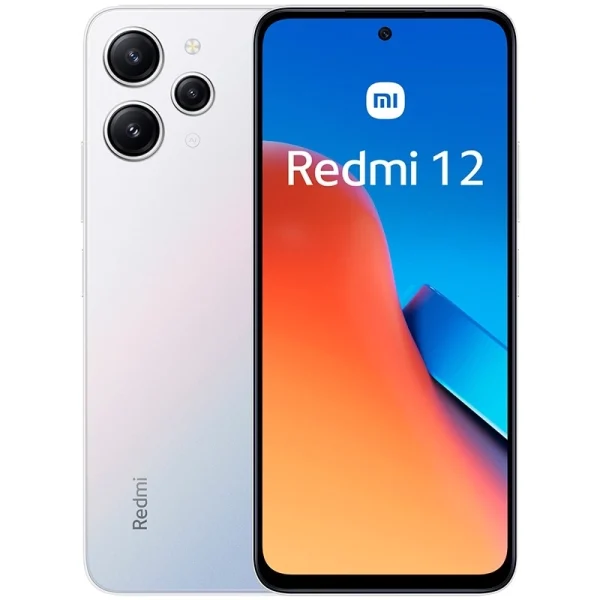Смартфон Xiaomi Redmi 12, Dual SIM, 256GB, 8GB RAM, 4G, Polar Silver