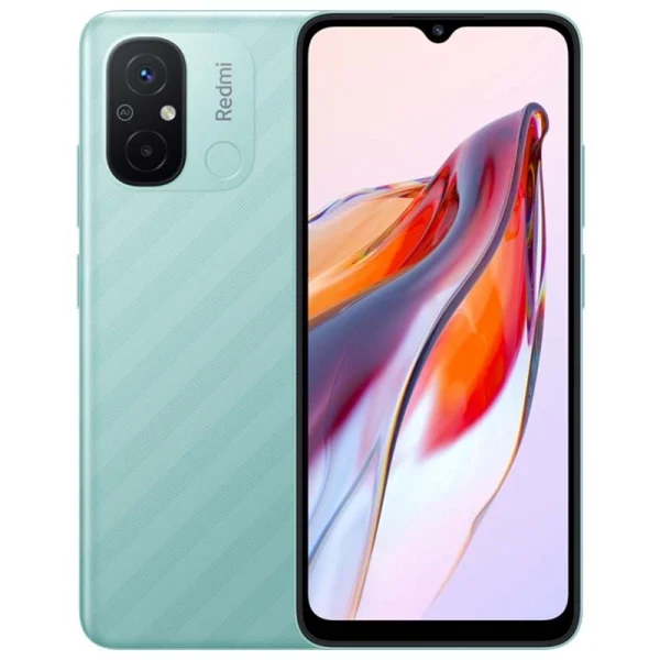 Смартфон Xiaomi Redmi 12C, Dual SIM, 128GB, 4GB RAM, 4G, Mint Green