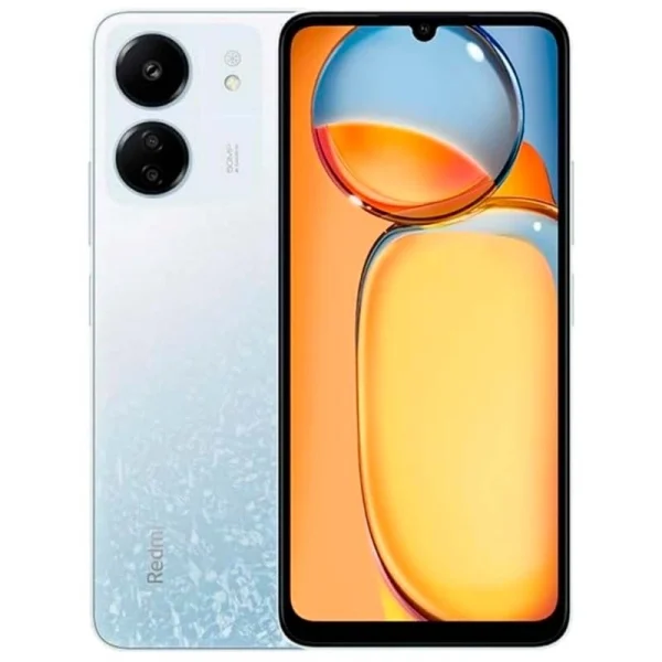 Смартфон Xiaomi Redmi 13C, Dual SIM, 128GB, 4GB RAM, 4G, Glacier White