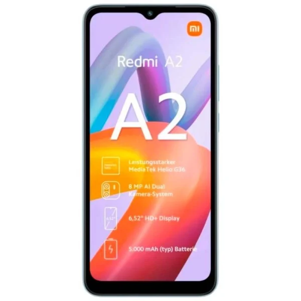 Смартфон Xiaomi Redmi A2, Dual SIM, 64GB, 3GB RAM, 4G, Light Green - Image 2