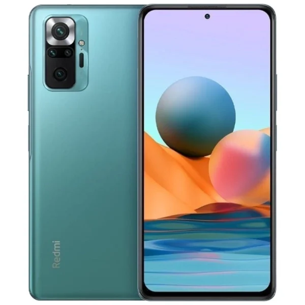 Смартфон Xiaomi Redmi Note 10 Pro, Dual SIM, 256GB, 8GB RAM, 4G, Aurora Green