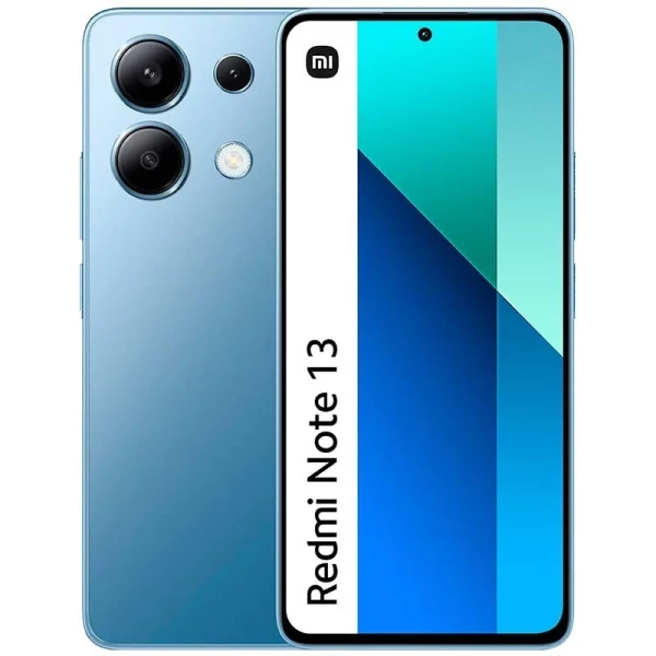 Смартфон Xiaomi Redmi Note 13, Dual SIM, 128GB, 6GB RAM, 4G, Ice Blue