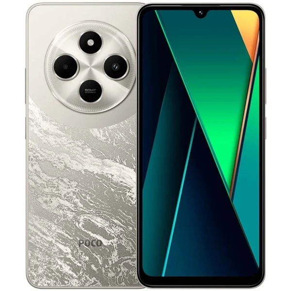 Смартфон Xiaomi Poco C75, Dual Sim, 256GB, 8GB RAM, 4G, Gold