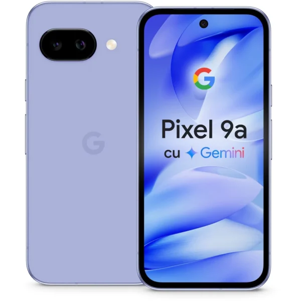 Смартфон Google Pixel 9a, Dual Sim, 128GB, 8GB RAM, 5G, Iris