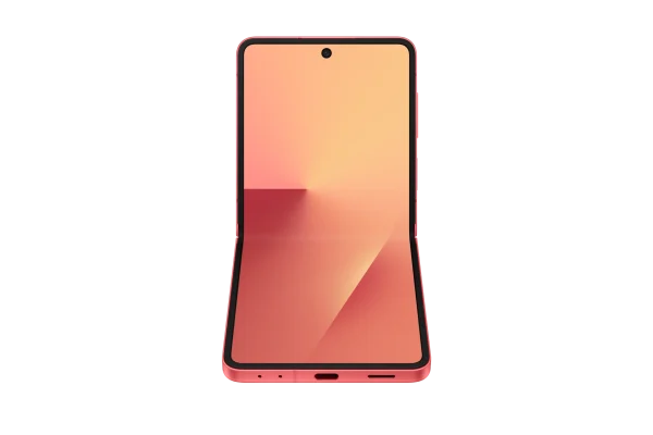 Смартфон Samsung Galaxy Z Flip7 F766B, Dual Sim, 256GB, 12GB RAM, 5G, Coral Red - Image 3