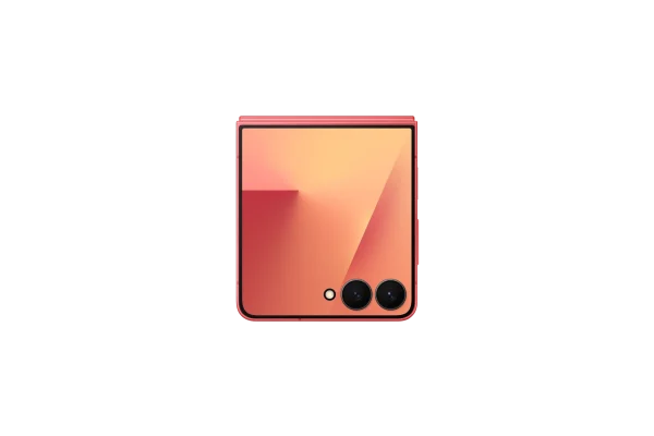 Смартфон Samsung Galaxy Z Flip7 F766B, Dual Sim, 256GB, 12GB RAM, 5G, Coral Red - Image 2