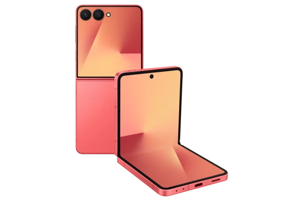 Смартфон Samsung Galaxy Z Flip7 F766B, Dual Sim, 256GB, 12GB RAM, 5G, Coral Red
